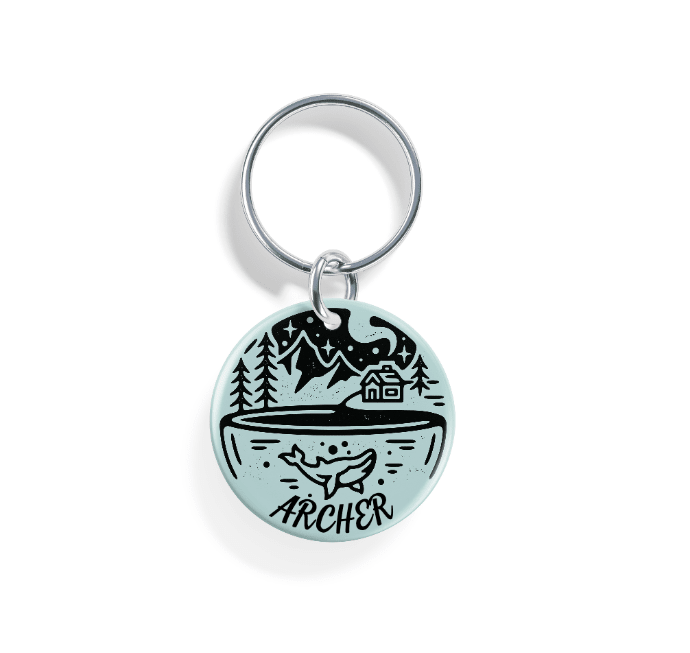 The Other Side | Pet ID Tag - Alpine Tails Pet Tags