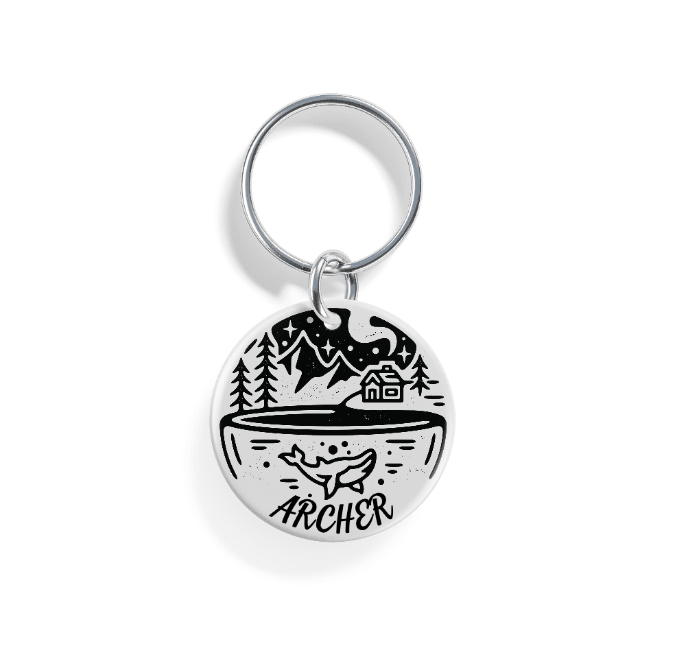 The Other Side | Pet ID Tag - Alpine Tails Pet Tags