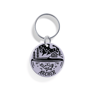 The Other Side | Pet ID Tag - Alpine Tails Pet Tags