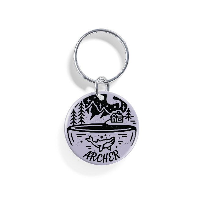 The Other Side | Pet ID Tag - Alpine Tails Pet Tags