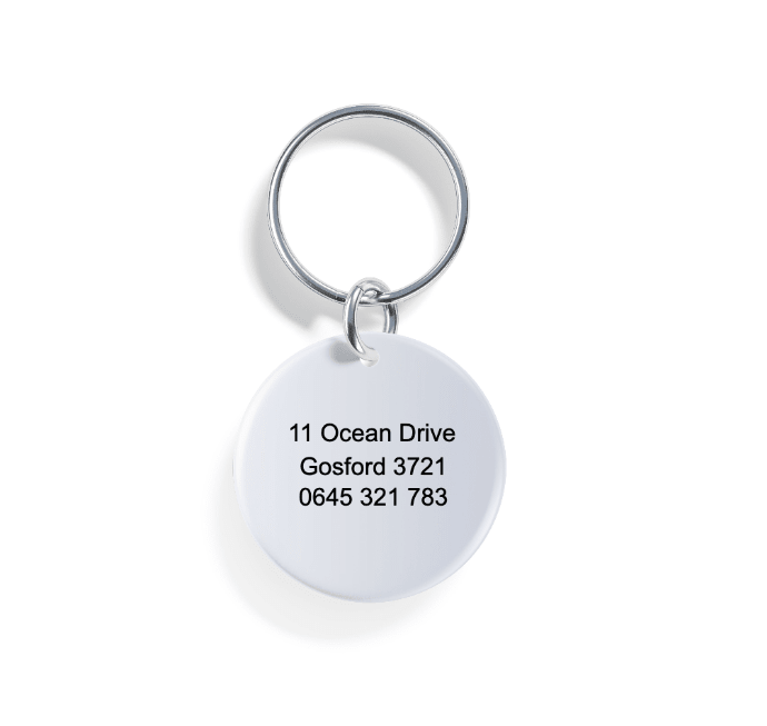 Twilight Waves | Pet ID Tag - Alpine Tails Pet Tags