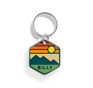 Valley Of The Sun | Pet ID Tag - Alpine Tails Pet Tags