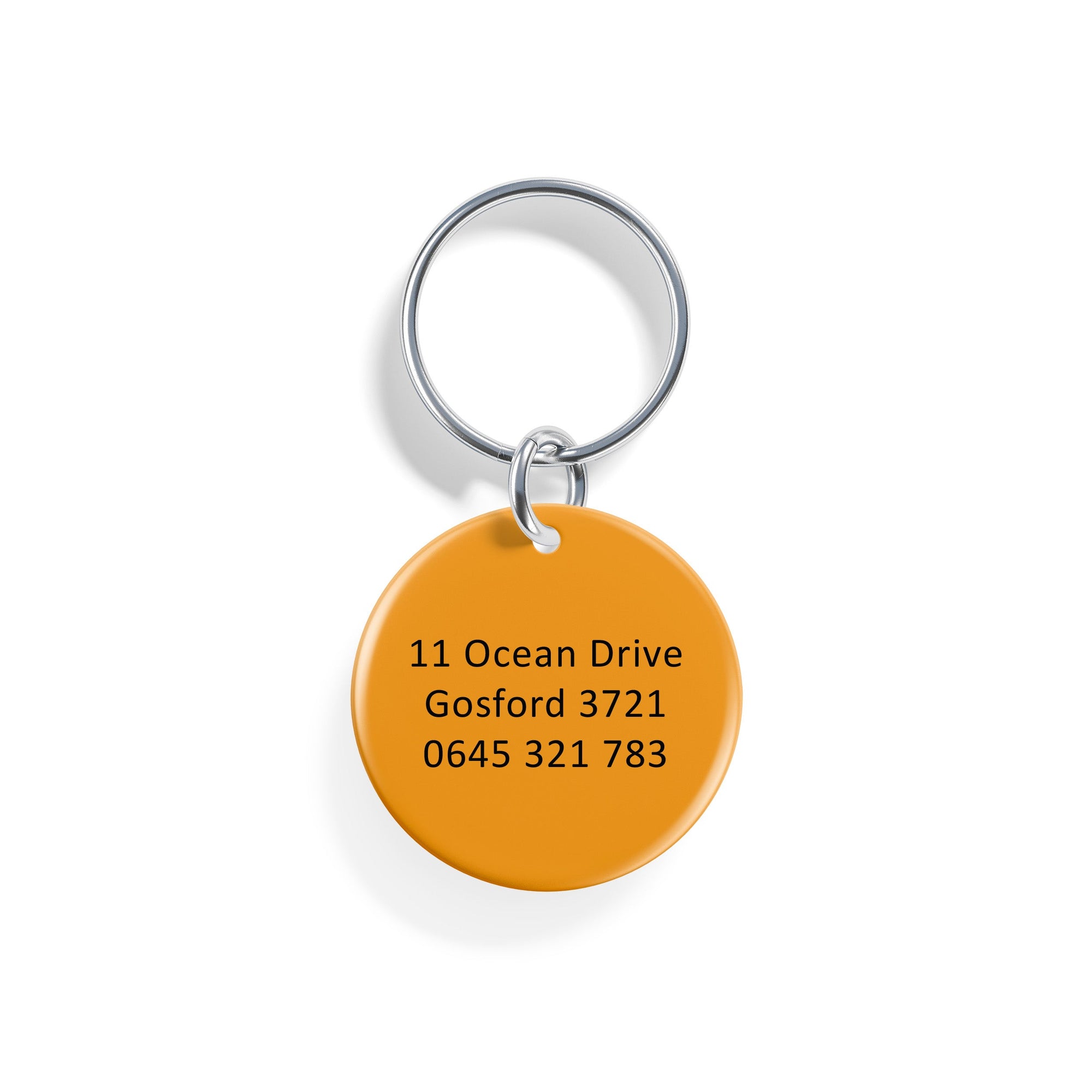 Wild Wolf / Wood | Pet ID Tag - Alpine Tails Pet Tags