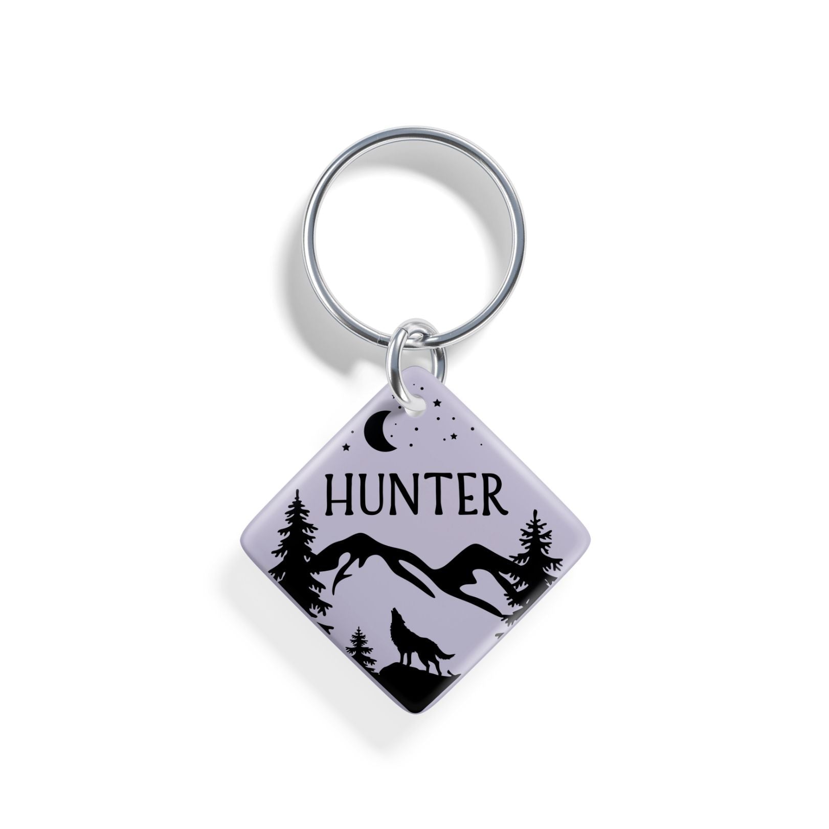 Lone Wolf | Pet ID Tag - Alpine Tails Pet Tags