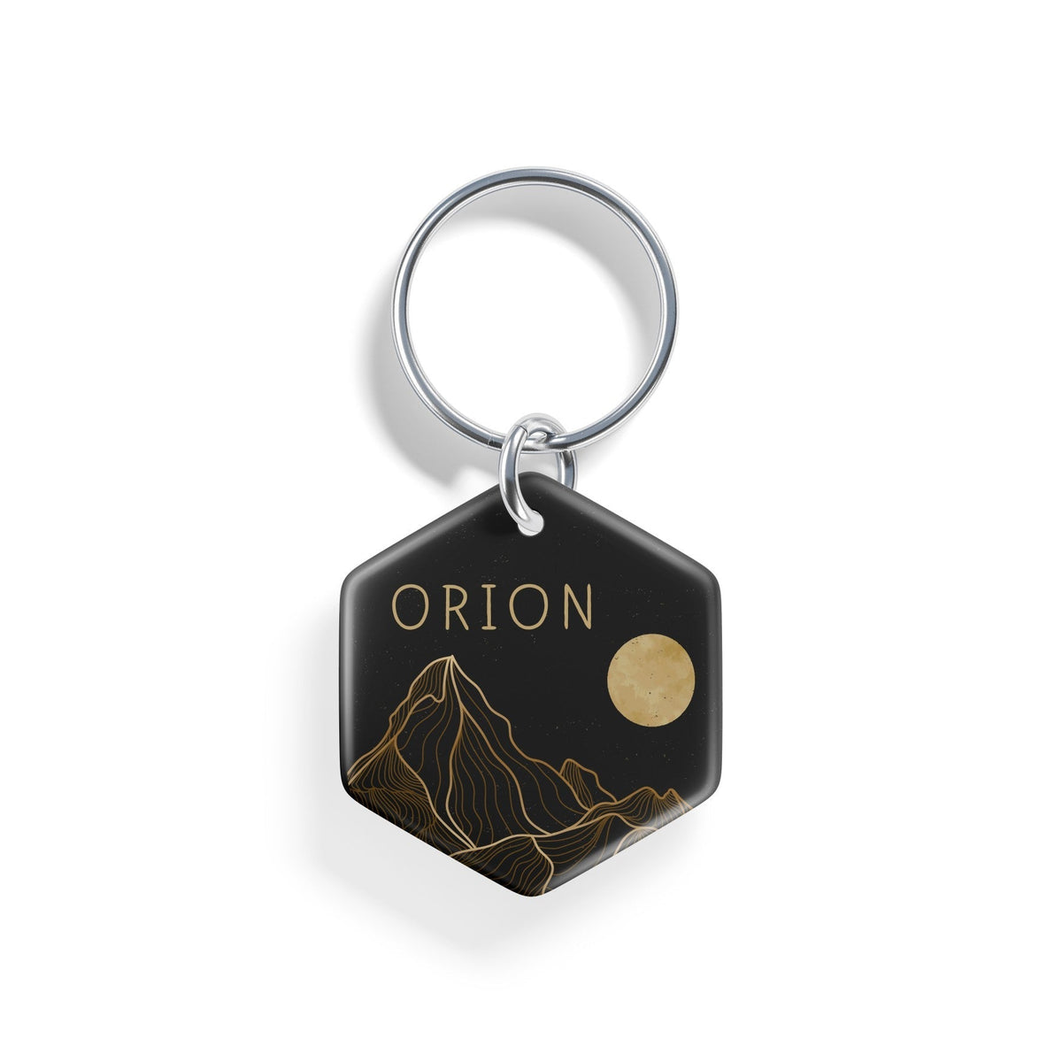 Nighttide | Pet ID Tag - Alpine Tails Pet Tags