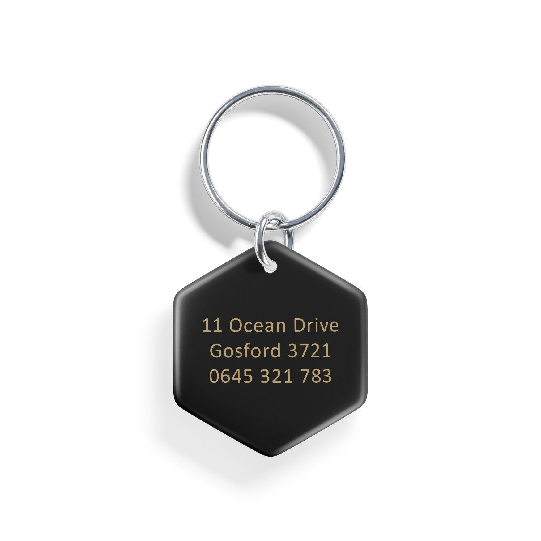 Nighttide | Pet ID Tag - Alpine Tails Pet Tags