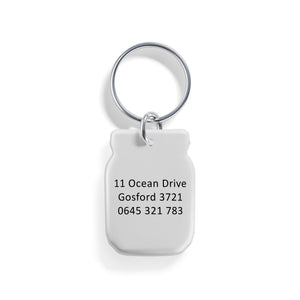 Smoke and Ice | Pet ID Tag - Alpine Tails Pet Tags