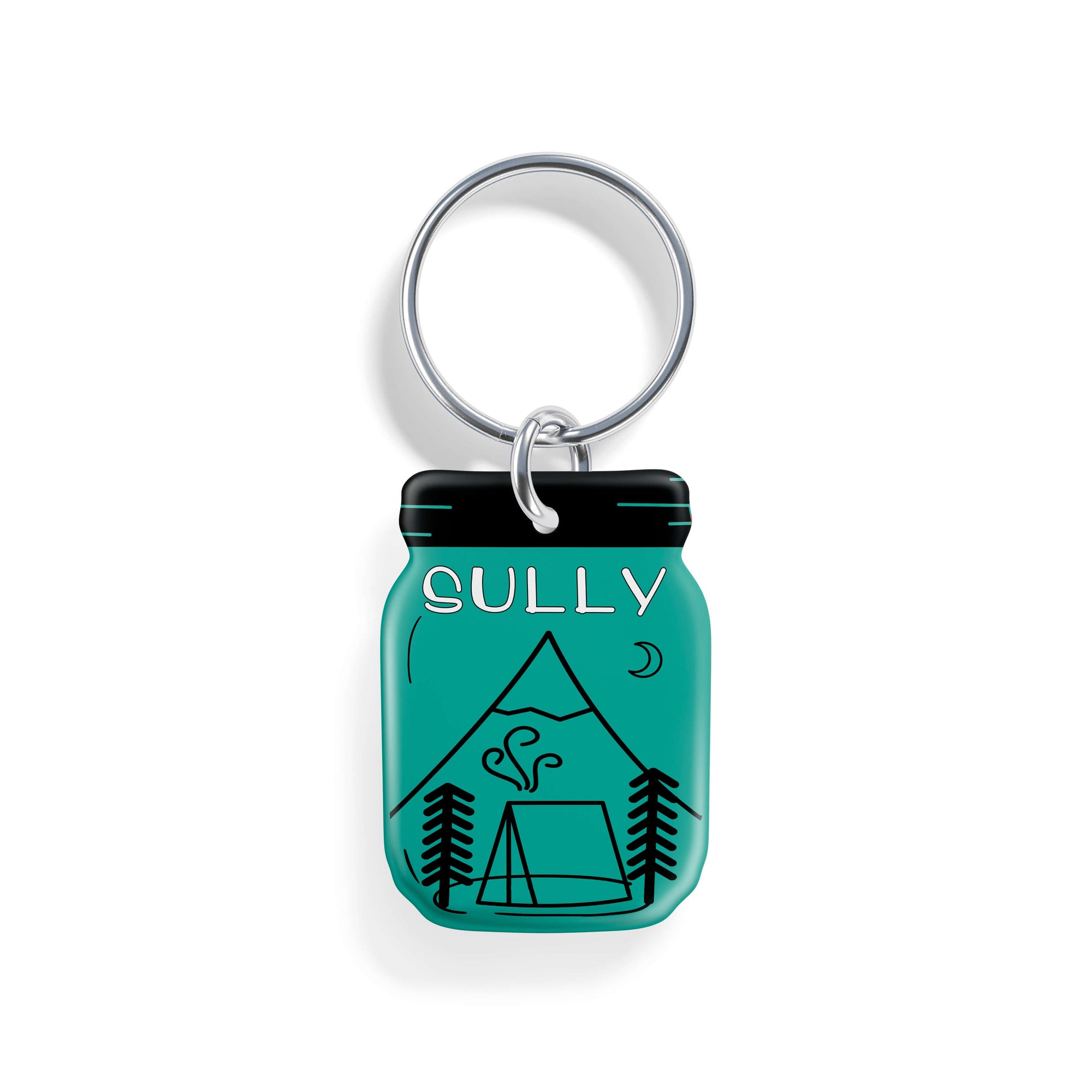 Smoke and Ice | Pet ID Tag - Alpine Tails Pet Tags