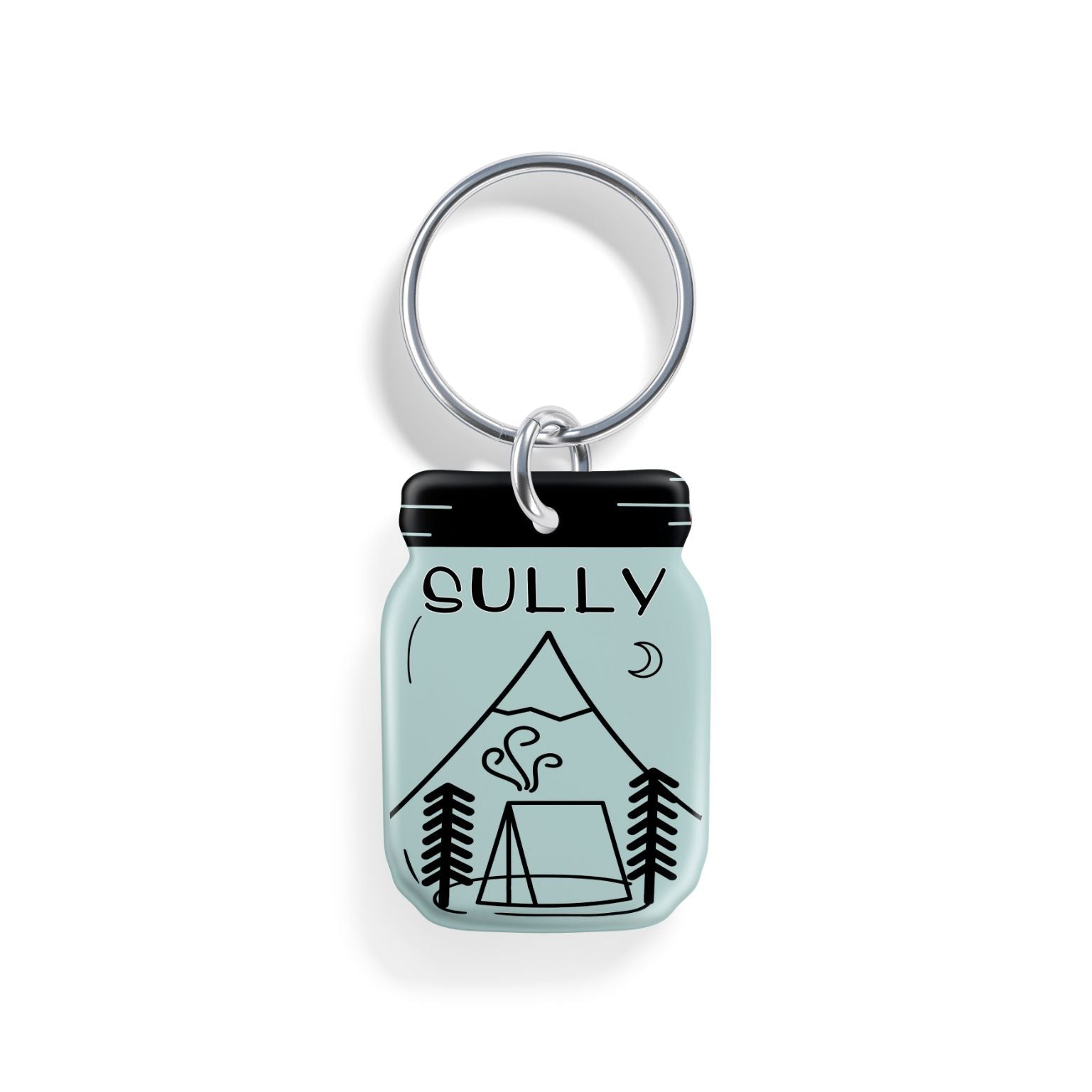Smoke and Ice | Pet ID Tag - Alpine Tails Pet Tags