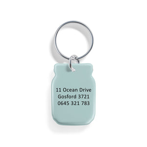 Smoke and Ice | Pet ID Tag - Alpine Tails Pet Tags