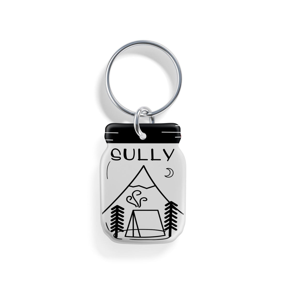 Smoke and Ice | Pet ID Tag - Alpine Tails Pet Tags