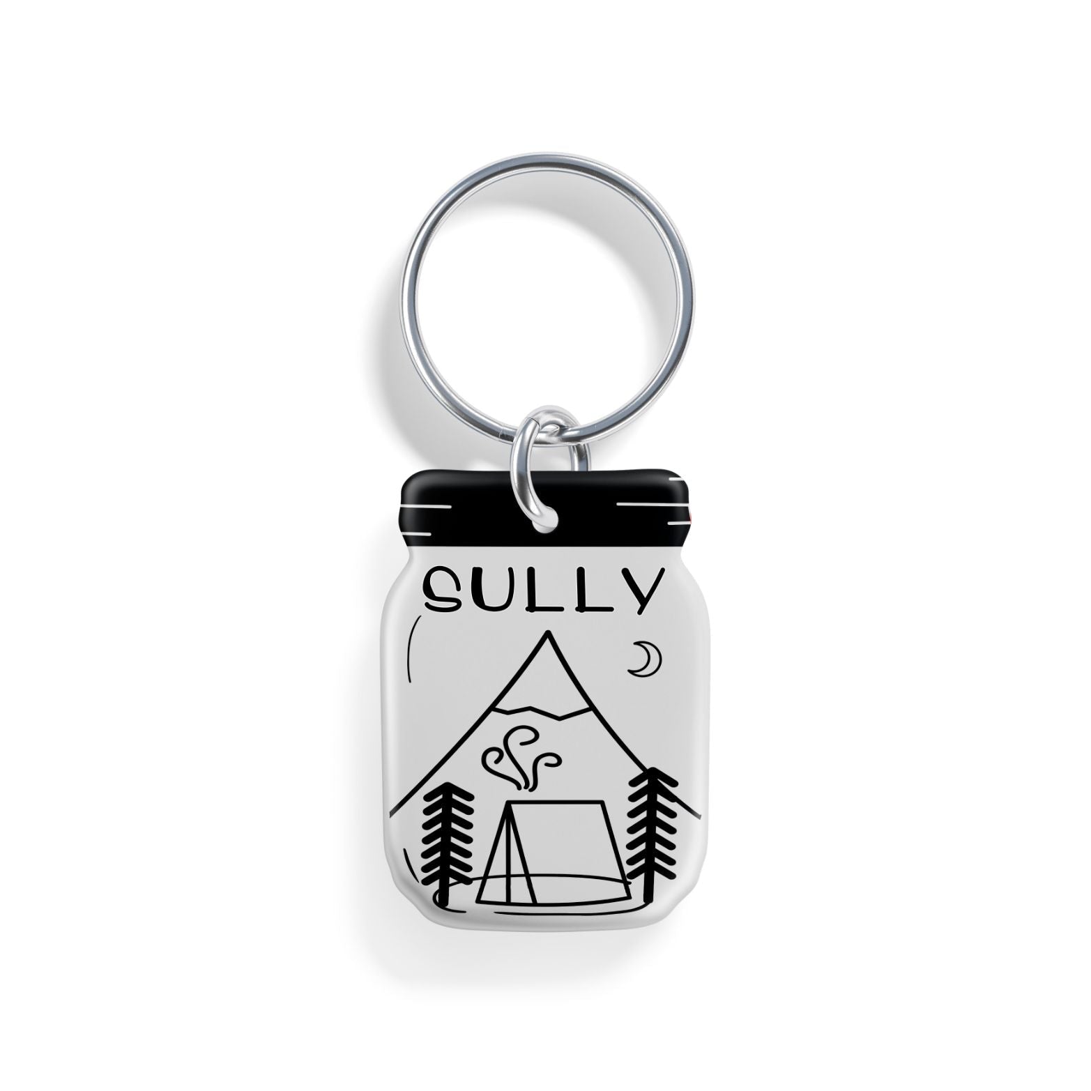Smoke and Ice | Pet ID Tag - Alpine Tails Pet Tags