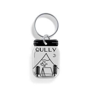 Smoke and Ice | Pet ID Tag - Alpine Tails Pet Tags