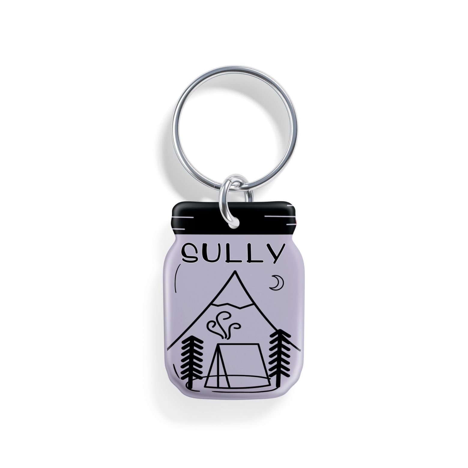 Smoke and Ice | Pet ID Tag - Alpine Tails Pet Tags