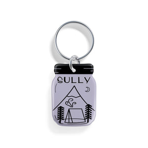Smoke and Ice | Pet ID Tag - Alpine Tails Pet Tags
