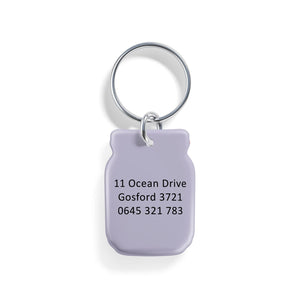 Smoke and Ice | Pet ID Tag - Alpine Tails Pet Tags