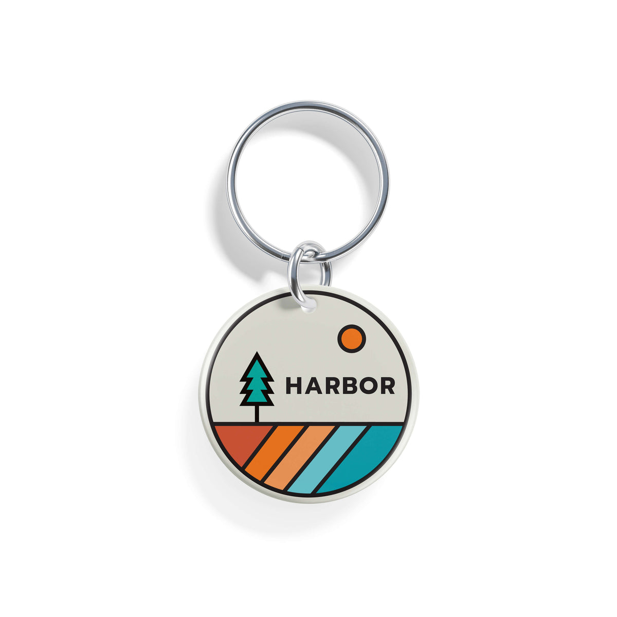 Summer Days | Pet ID Tag - Alpine Tails Pet Tags