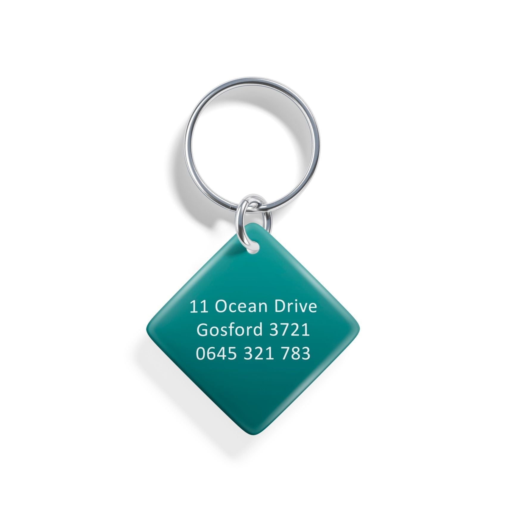 Teal Skies | Pet ID Tag - Alpine Tails Pet Tags