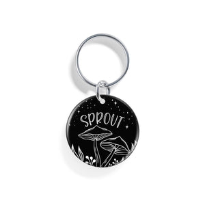 Toadstools | Pet ID Tag - Alpine Tails Pet Tags
