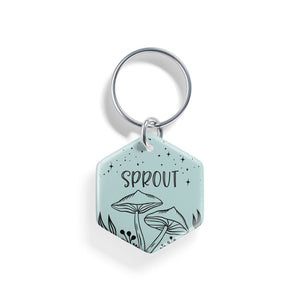 Toadstools | Pet ID Tag - Alpine Tails Pet Tags