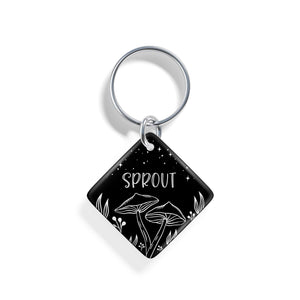 Toadstools | Pet ID Tag - Alpine Tails Pet Tags