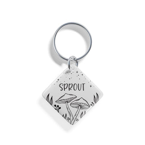 Toadstools | Pet ID Tag - Alpine Tails Pet Tags
