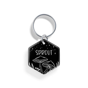Toadstools | Pet ID Tag - Alpine Tails Pet Tags