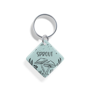 Toadstools | Pet ID Tag - Alpine Tails Pet Tags