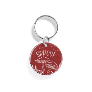 Toadstools | Pet ID Tag - Alpine Tails Pet Tags