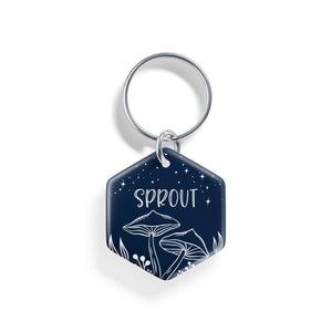 Toadstools | Pet ID Tag - Alpine Tails Pet Tags