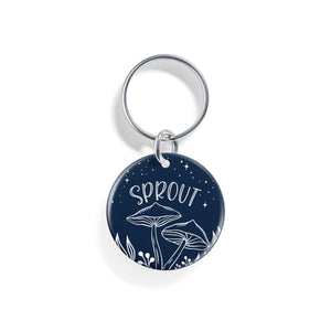 Toadstools | Pet ID Tag - Alpine Tails Pet Tags