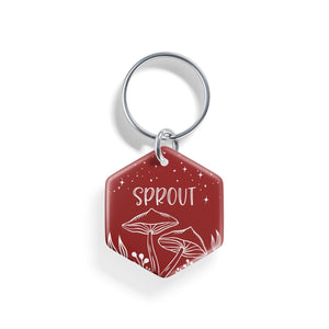 Toadstools | Pet ID Tag - Alpine Tails Pet Tags