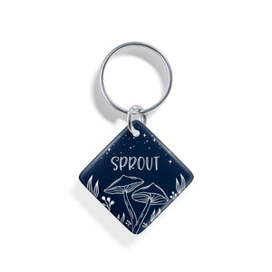 Toadstools | Pet ID Tag - Alpine Tails Pet Tags