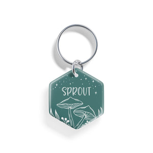 Toadstools | Pet ID Tag - Alpine Tails Pet Tags